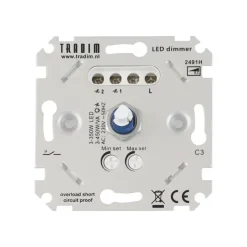 Dimmers|Inbouw Schakelmateriaal > Tradim LED muurdimmer 4-450W