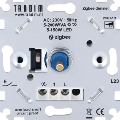 Dimmers|Inbouw Schakelmateriaal > Tradim LED Smart muurdimmer Zigbee 5-200W
