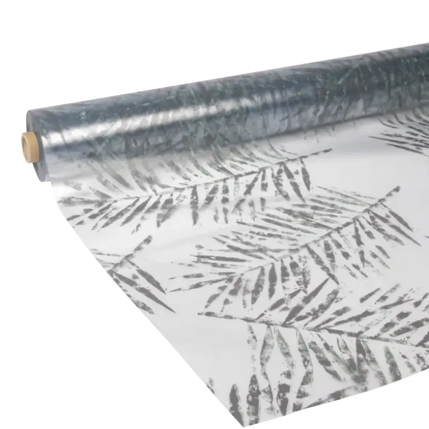 Transparant Tafelzeil Fern 140 x 220cm