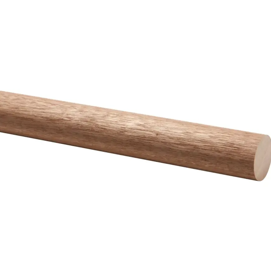 Trapleuning rond hardhout Ø45 mm / 270 cm
