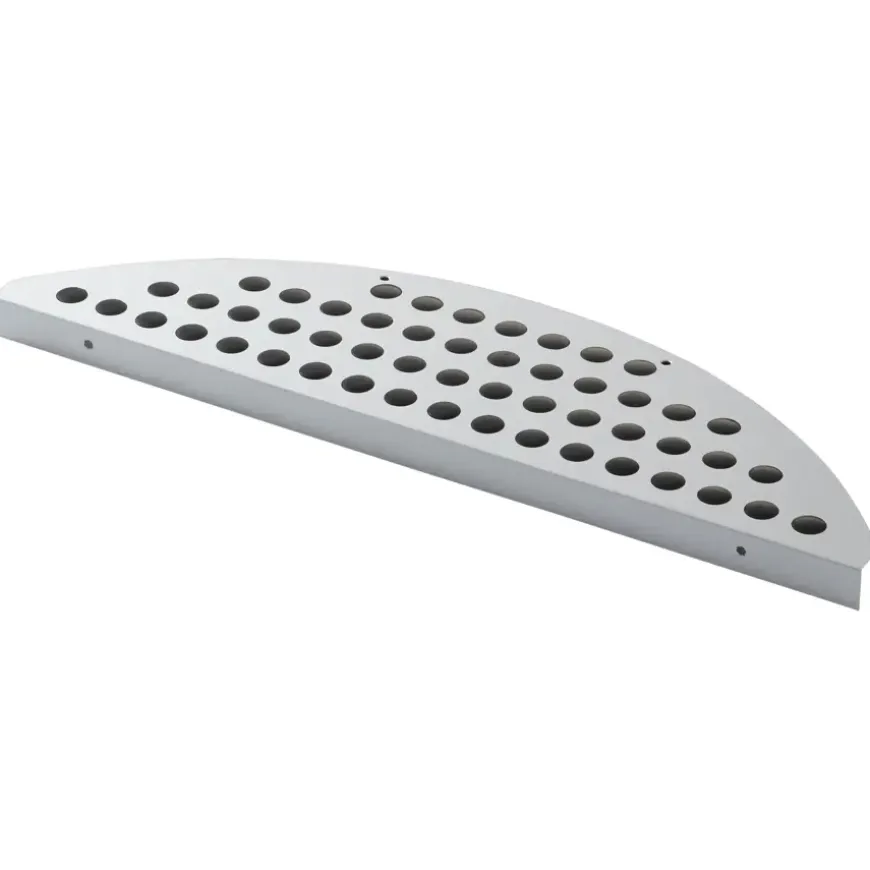 Trapmat aluminium met rubber noppen 1 stuks
