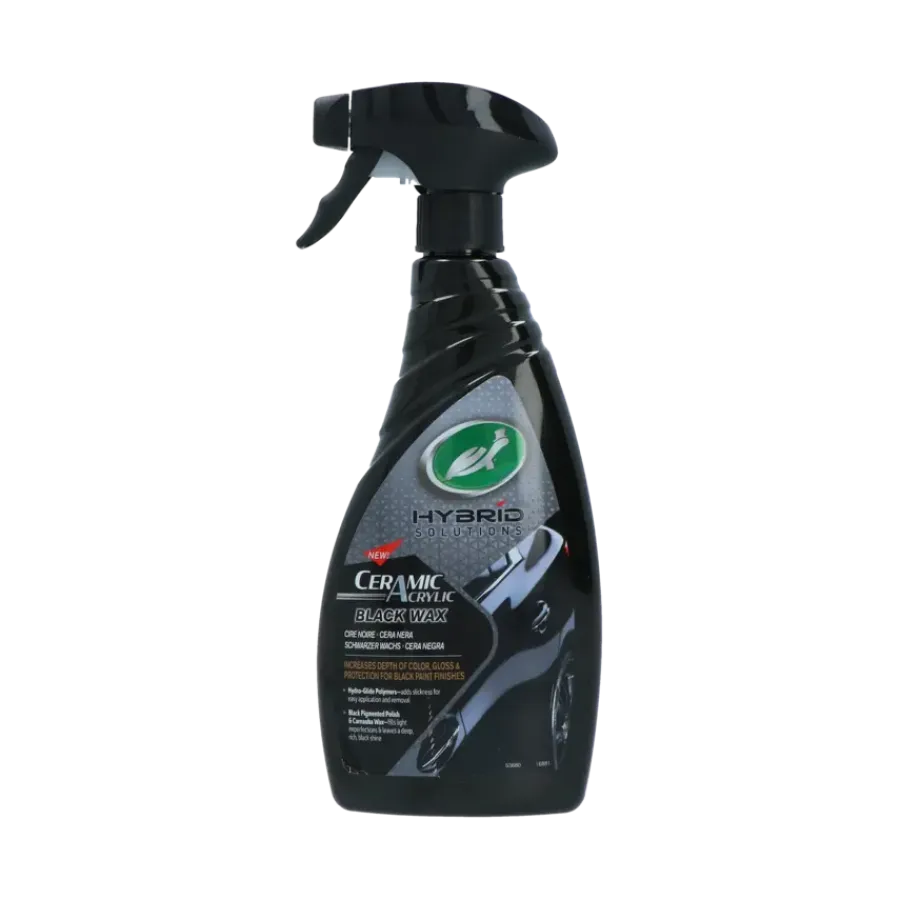 Auto Reinigings- & Poetsmiddelen > Turtle Wax hybrid solutions ceramic black wax 500ml