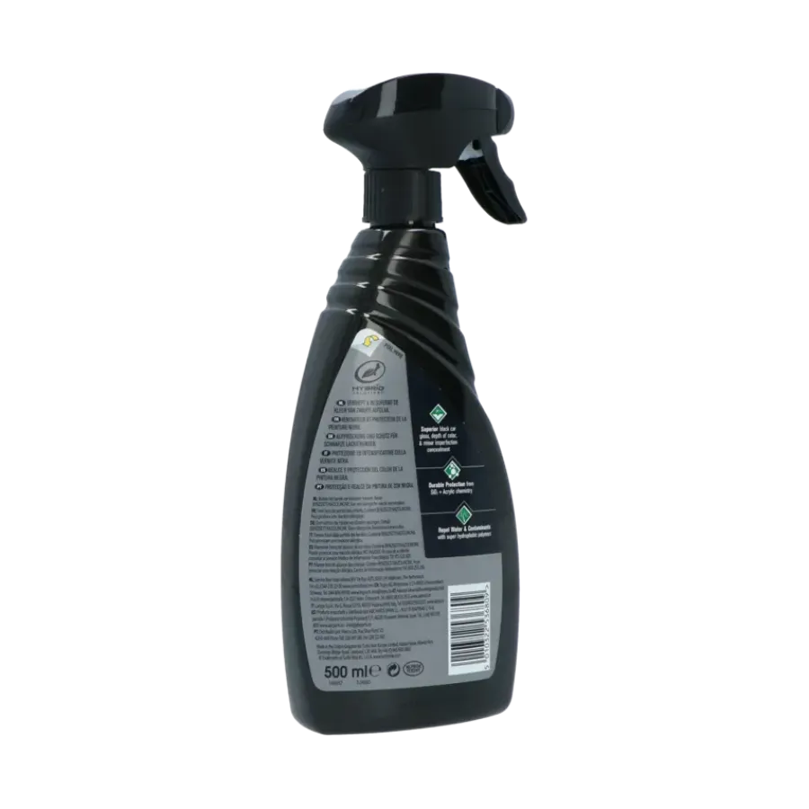 Auto Reinigings- & Poetsmiddelen > Turtle Wax hybrid solutions ceramic black wax 500ml