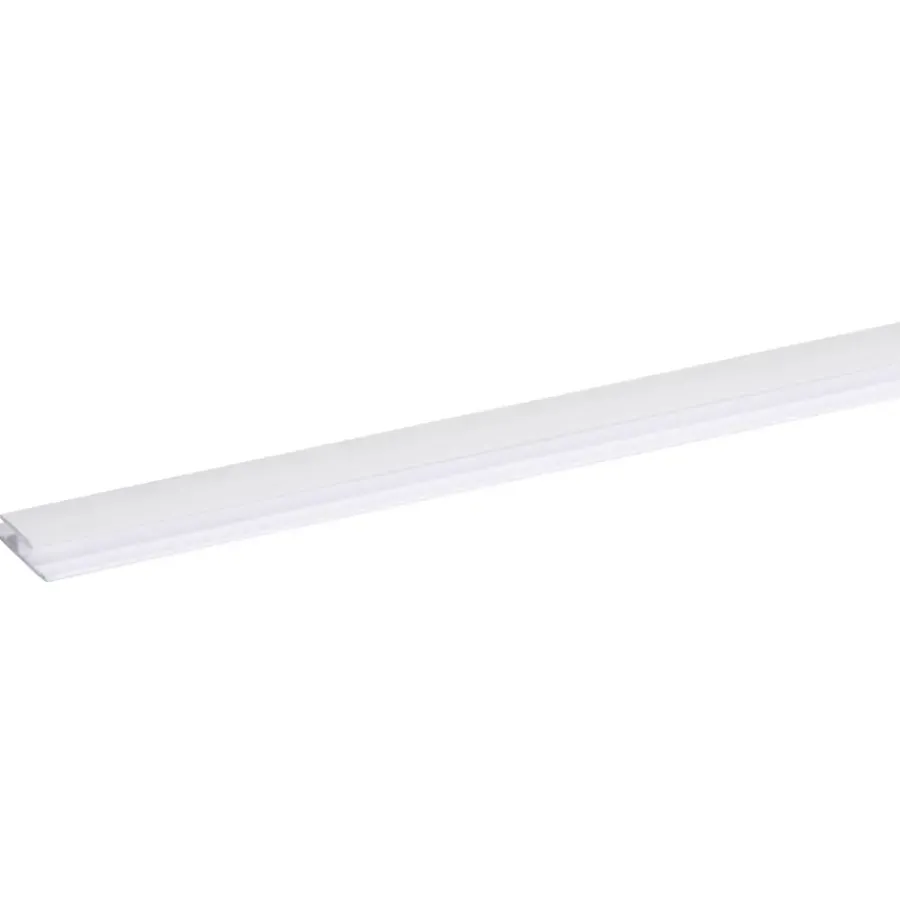 Wandpanelen|Kunststofprofielen > Geen Tussenprofiel kunststof wit 4x27 mm lengte 260 cm