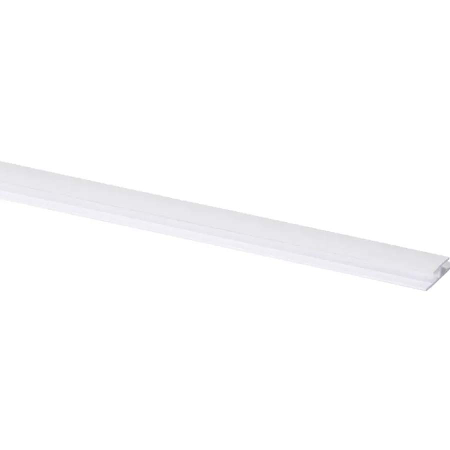 Wandpanelen|Kunststofprofielen > Geen Tussenprofiel kunststof wit 4x27 mm lengte 260 cm