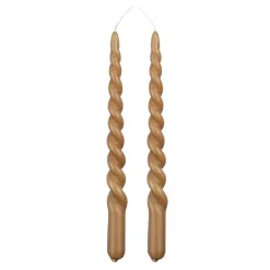 Twist dinerkaars bruin 2 stuks - h29xd2,2cm