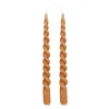 Twist dinerkaars donker bruin 2 stuks - h29xd2,2cm