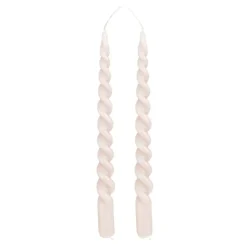 Twist dinerkaars l.roze 2 stuks - h29xd2,2cm