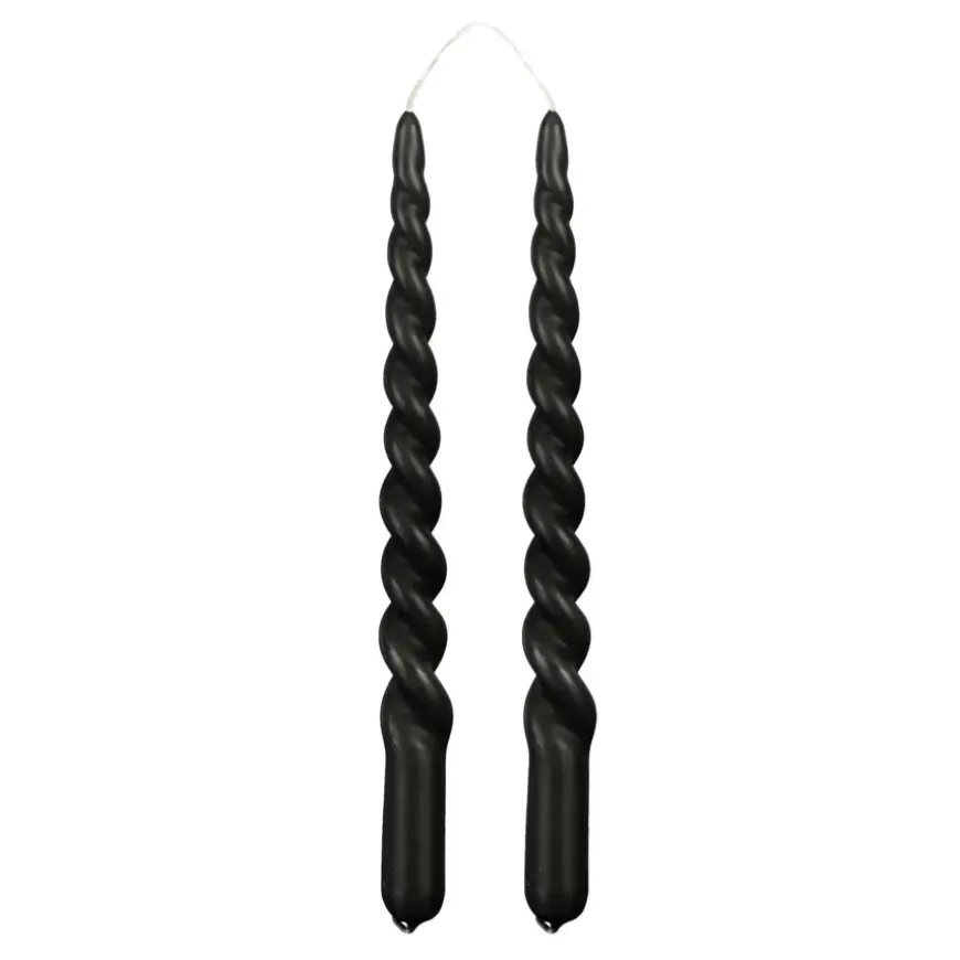 Twist dinerkaars zwart 2 stuks