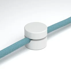 Kabelklemmen > Creative Cables Universele kabelklem wit plastic 2pack