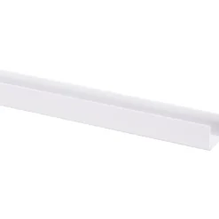 Wandpanelen|Kunststofprofielen > Geen U-profiel 2600 x 18mm wit