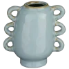 Vaas blauw - l12xb8xh12,3cm
