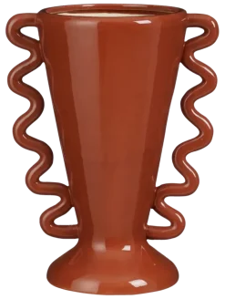 Vaas bruin - l31xb20,5xh39cm