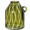 Vaas gerecycled glas groen