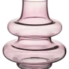 Vaas glas paars 20x20x20cm