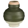 Vaas groen - h40xd33,5cm