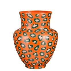 Vaas oranje - h37xd29cm