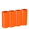 Vaas oranje - l34xb9xh21cm