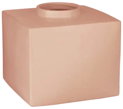 Vaas roze - h25,5xd31cm