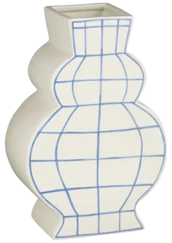 Vaas wit - l20xb10xh30cm