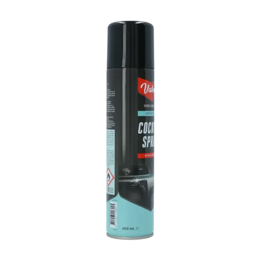 Auto Reinigings- & Poetsmiddelen > Valma Cockpitspray Glanzend R25H 400ml