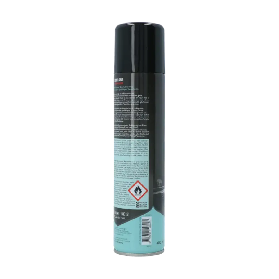 Auto Reinigings- & Poetsmiddelen > Valma Cockpitspray Glanzend R25H 400ml