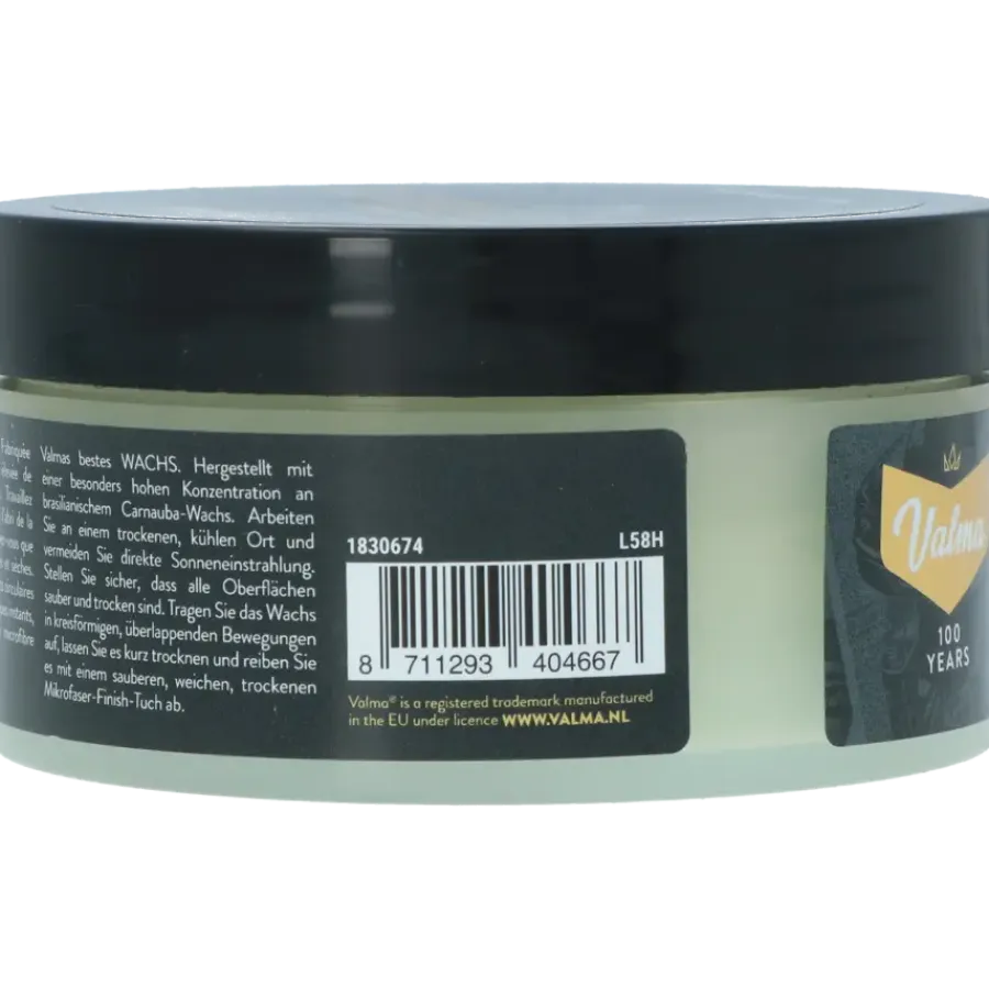 Auto Reinigings- & Poetsmiddelen > Valma ultimate legendary beauty wax