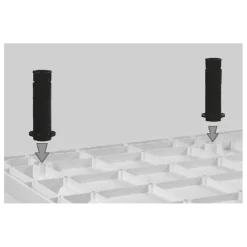 Van Marcke Helion potenset voor douchebak voor 80x80 / 90x90