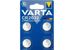 Batterijen > Varta CR2032 knoopcelbatterijen 4 stuks