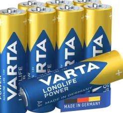 Batterijen > Varta Longlife Power Batterij AA 4+4 stuks