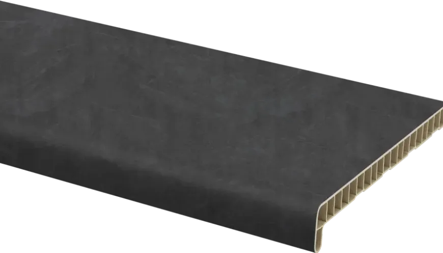 Vensterbank kunststof steenlook 300x25cm inclusief eindkappen