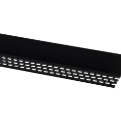 Ventilatieprofiel kunststof zwart 29x30mm 260cm