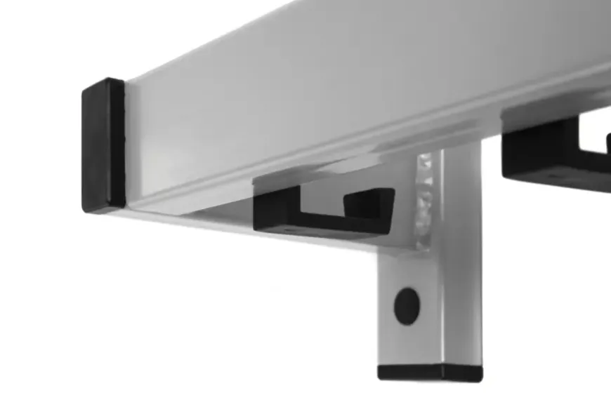 Vepa Bins Safe wandkapstok met 10 haken - grijs / zwart