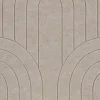 Viltpanelen|Wandpanelen > Silentlines Viltpaneel gebogen lijnen zand 60x30 cm 4 stuks