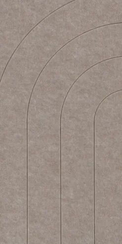 Viltpanelen|Wandpanelen > Silentlines Viltpaneel 4 lijnen taupe 60x30 cm