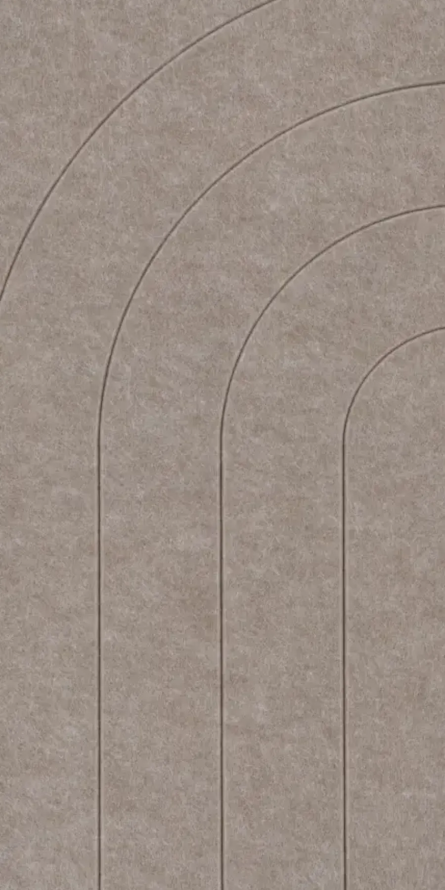 Viltpanelen|Wandpanelen > Silentlines Viltpaneel 4 lijnen taupe 60x30 cm