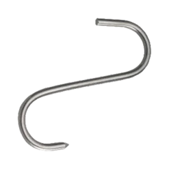 Vleeshaak verzinkt 120 mm 2stuks