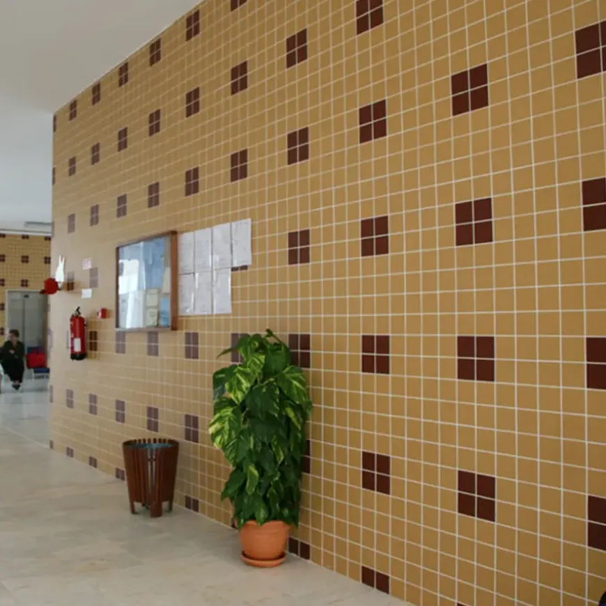 Vloertegel Aveiro Brick Red 10x10 cm 1,0 m²