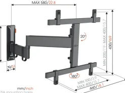 TV & Hifi Steunen > Vogel's TVM 3465 Full-Motion+ M 32 tot 65 inch