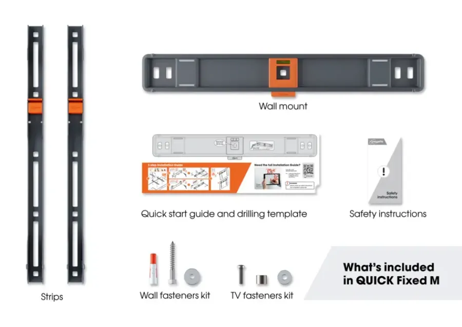 TV & Hifi Steunen > Vogel's TV-steun Fixed M - 32 t/m 77 inch