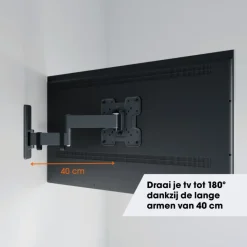 TV & Hifi Steunen > Vogel's TV-steun Full motion+ S - 19 t/m 43 inch