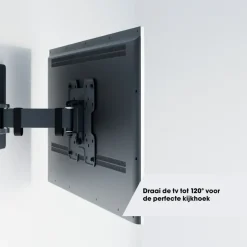 TV & Hifi Steunen > Vogel's TV-steun Full motion S - 19 t/m 43 inch