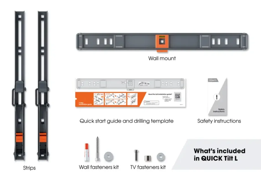 TV & Hifi Steunen > Vogel's TV-steun Tilt L - 40 t/m 77 inch