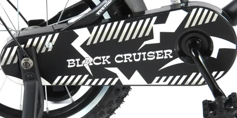 Kinderfietsen > Volare Black Cruiser 14 Inch kinderfiets