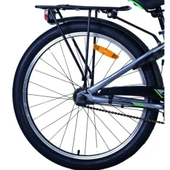 Kinderfietsen > Volare Cross kinderfiets donker grijs 24 inch