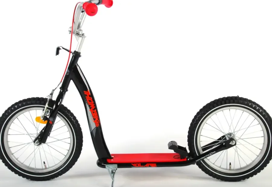 Kinderfietsen > Volare Kinderstep rood zwart