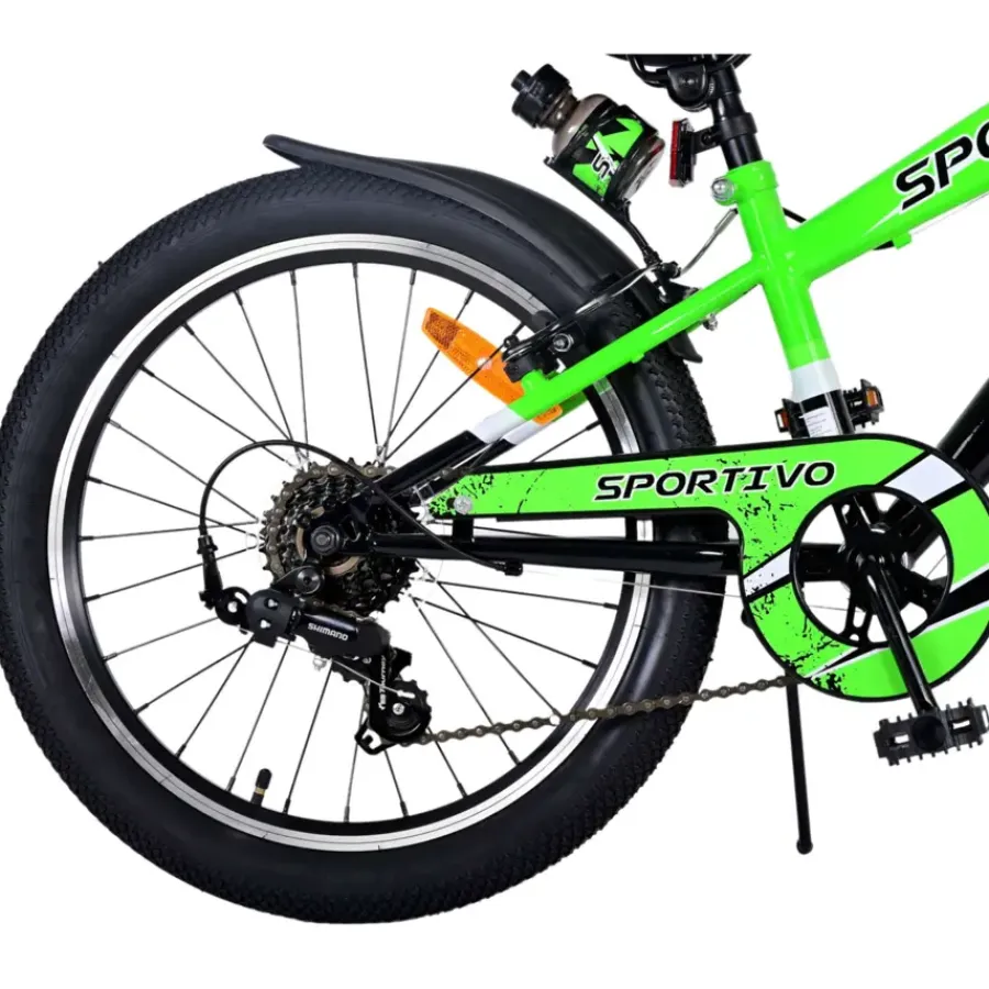 Kinderfietsen > Volare Sportivo kinderfiets groen 20 inch