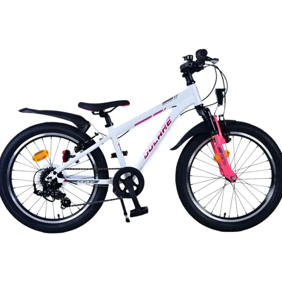 Kinderfietsen > Volare XC Race kinderfiets wit 20 inch