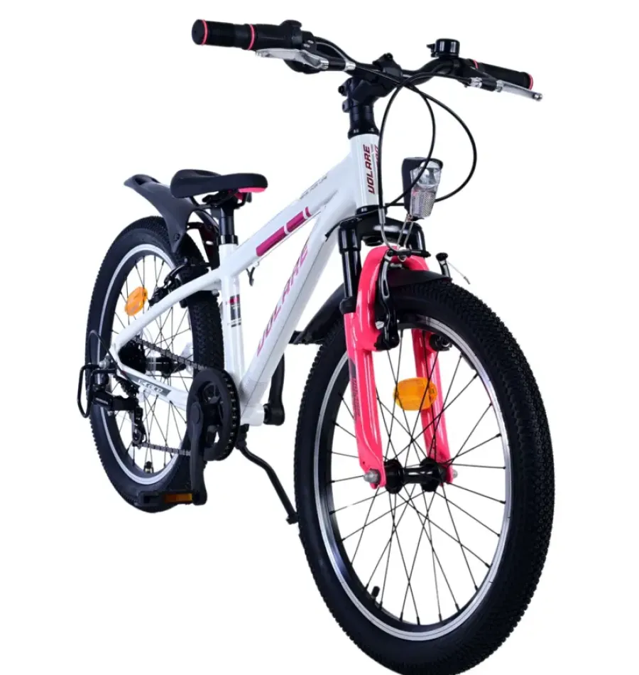 Kinderfietsen > Volare XC Race kinderfiets wit 20 inch