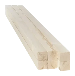 Vuren Ruw > TPA Voordeelpak geschaafd vuren 44 x 44mm lengte 270cm 6 stuks